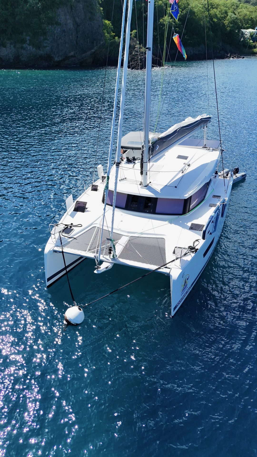 Island hopper charter aerial
